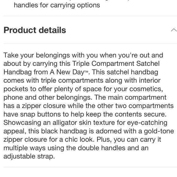 SUPER SALE FAB CROCO MULTI WAY BAG - Picture 14 of 14